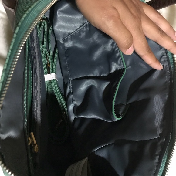 Green Python Pattern Tote - Picture 3 of 4